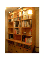 薄型の書棚ｄｉｙ全体