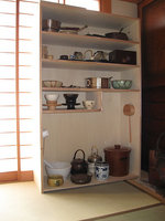 茶道具棚・敷板の自作