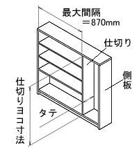 仕切り